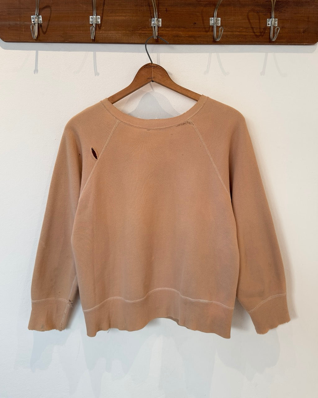 60s SWEATSHIRT BEIGE ‘EASTERN MONTANA COLLEGE’