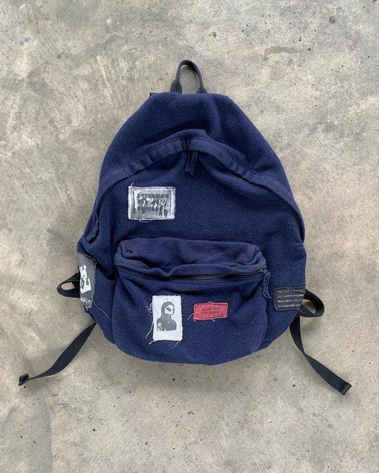 RAF SIMONS AW2008 EASTPAK WOOL PATCHS BAG PACK