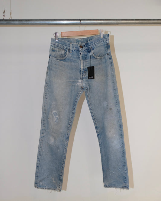 Levi's 501 U.S.A PATCH & DISTRESS DENIM PANTS