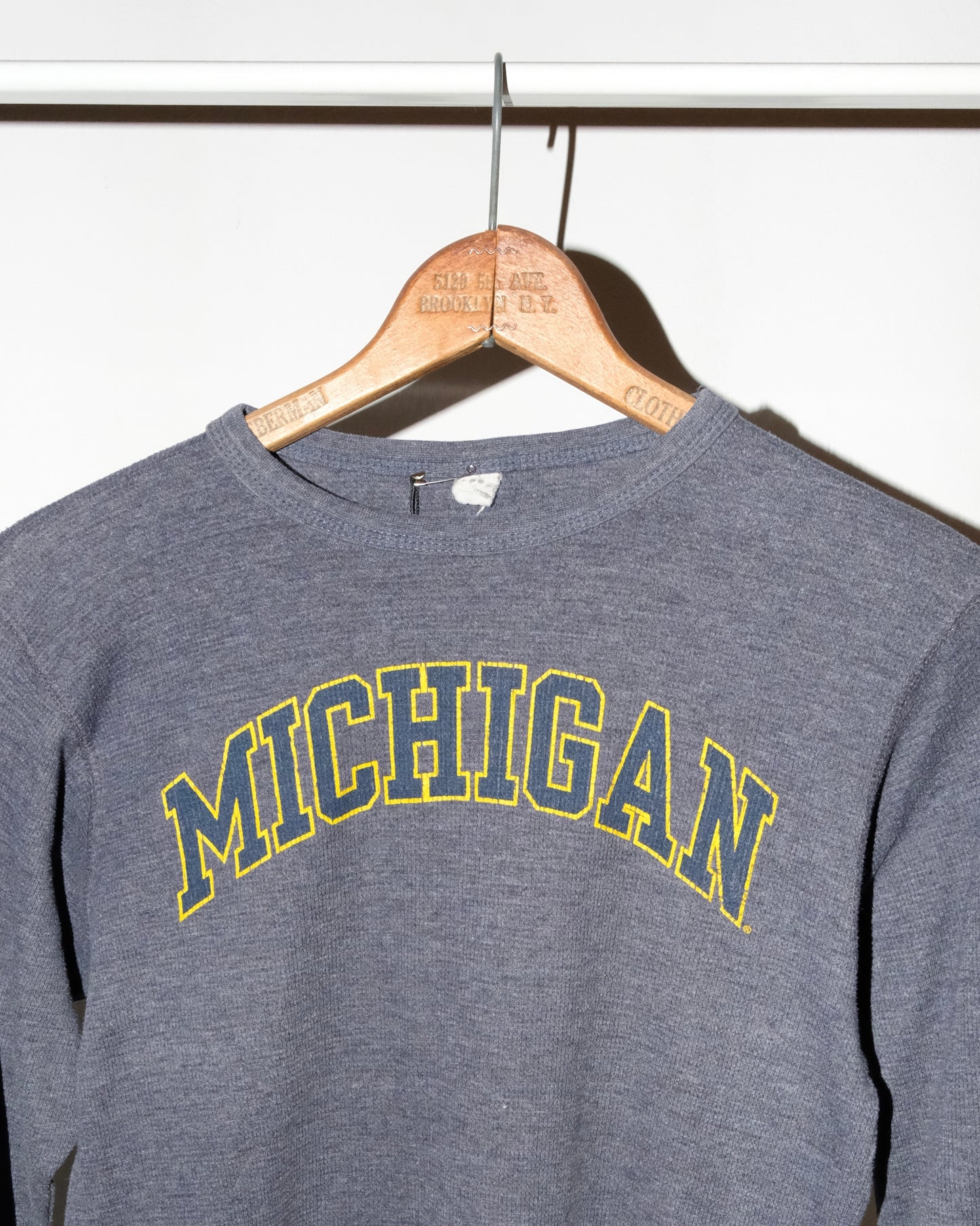 80s WAFFLE UNDERSHIRT MICHIGAN