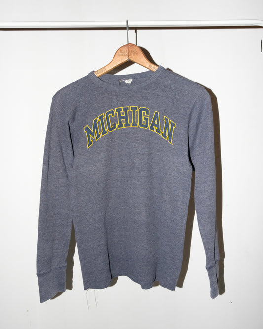 80s WAFFLE UNDERSHIRT MICHIGAN