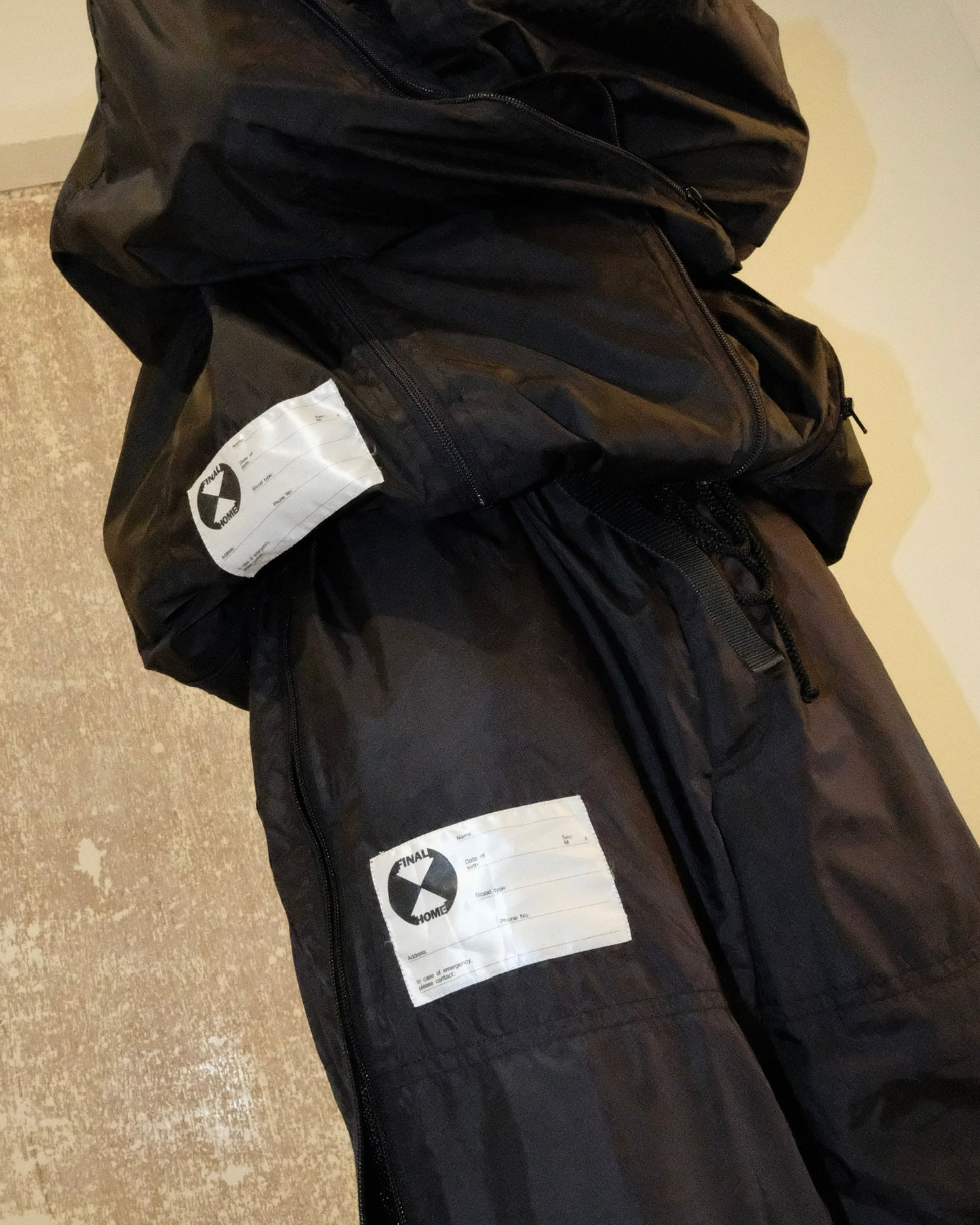 FINAL HOMME SURVIVAL JACKET BLACK