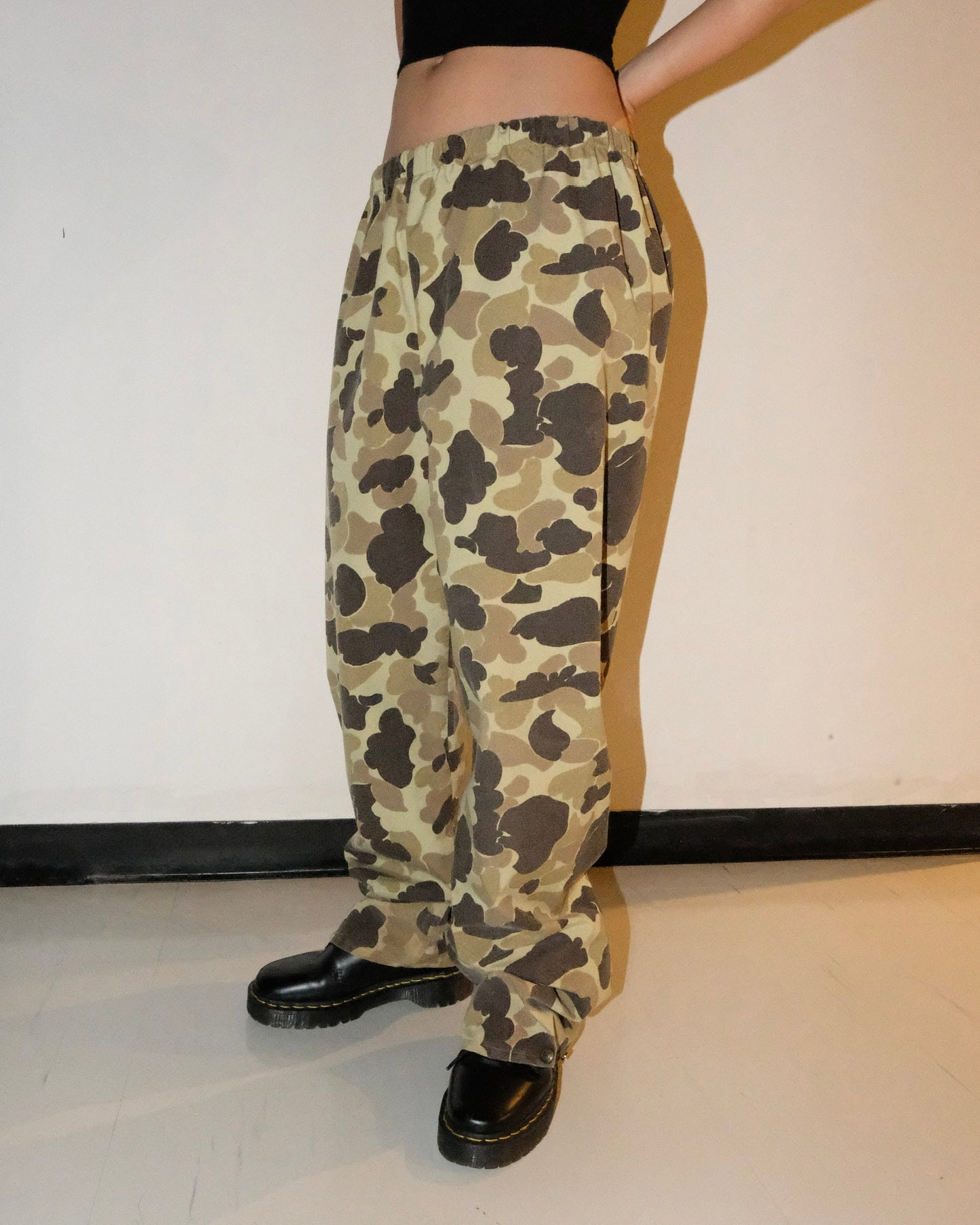 80s HUNTING DUCK CAMO GORE-TEX PANTS