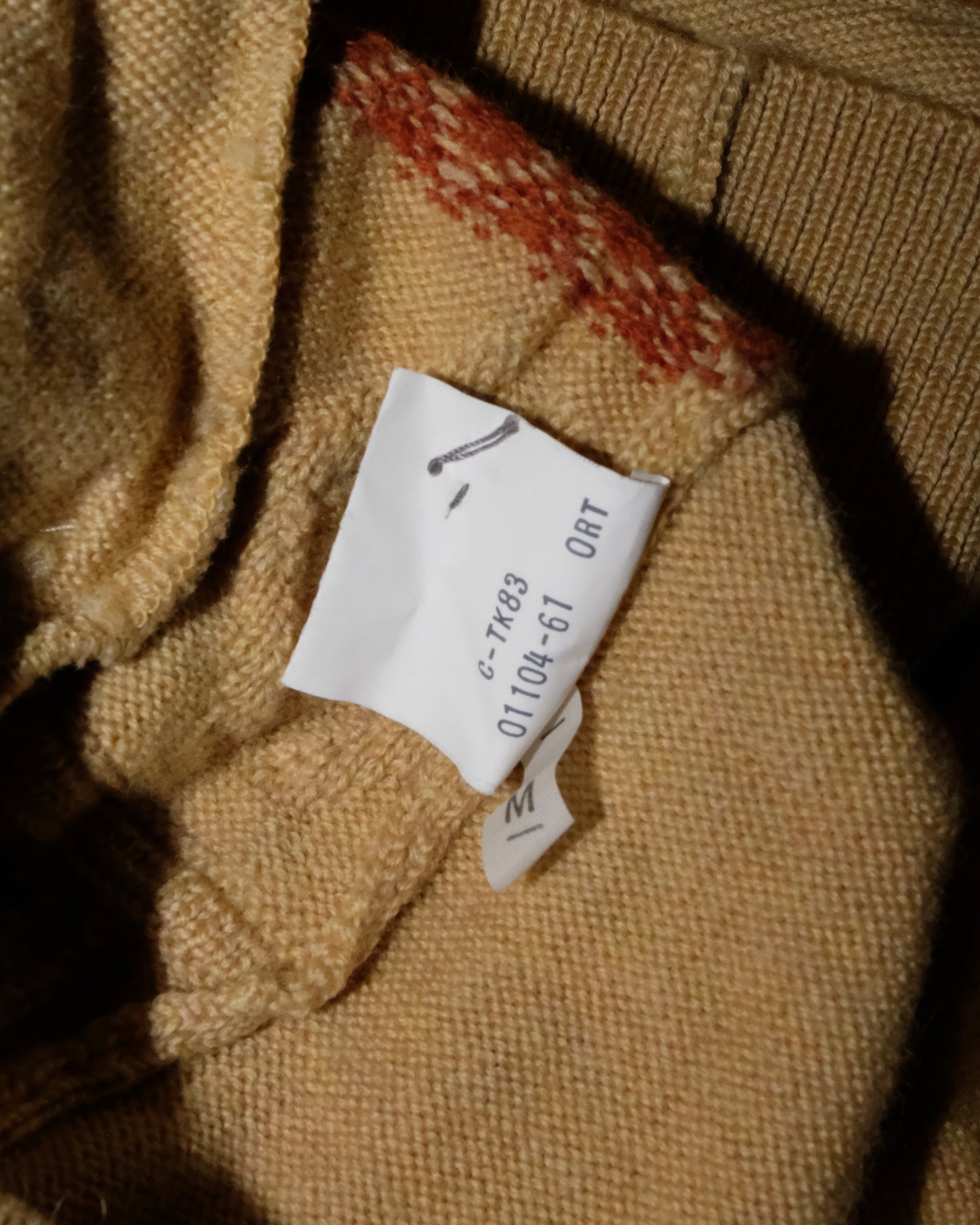 90s BURBERRY KNIT CARDIGAN