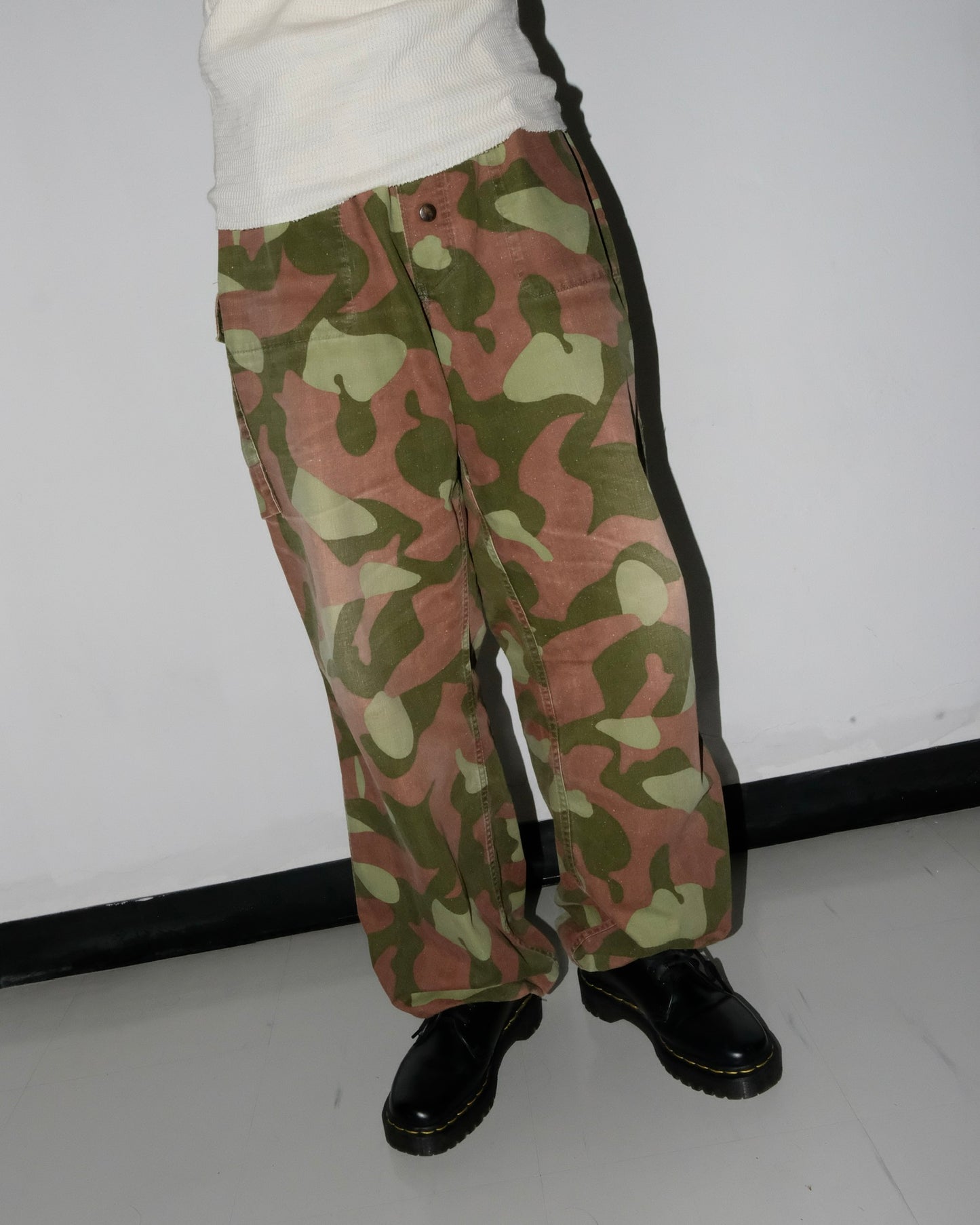 60s FINNISH MILITARY CAMO PANTS