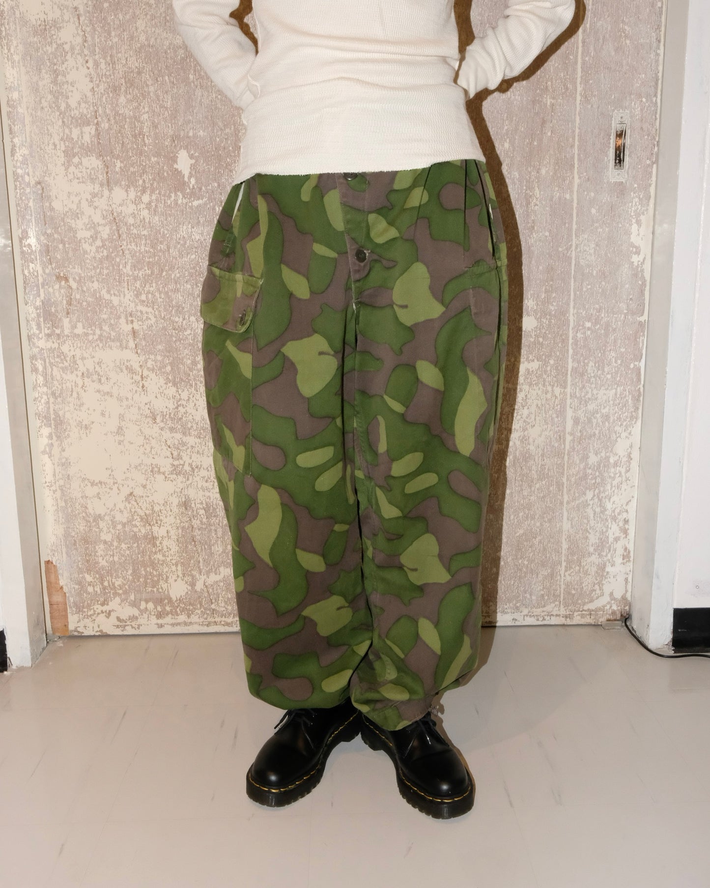 60s FINNISH MILITARY CAMO PANTS