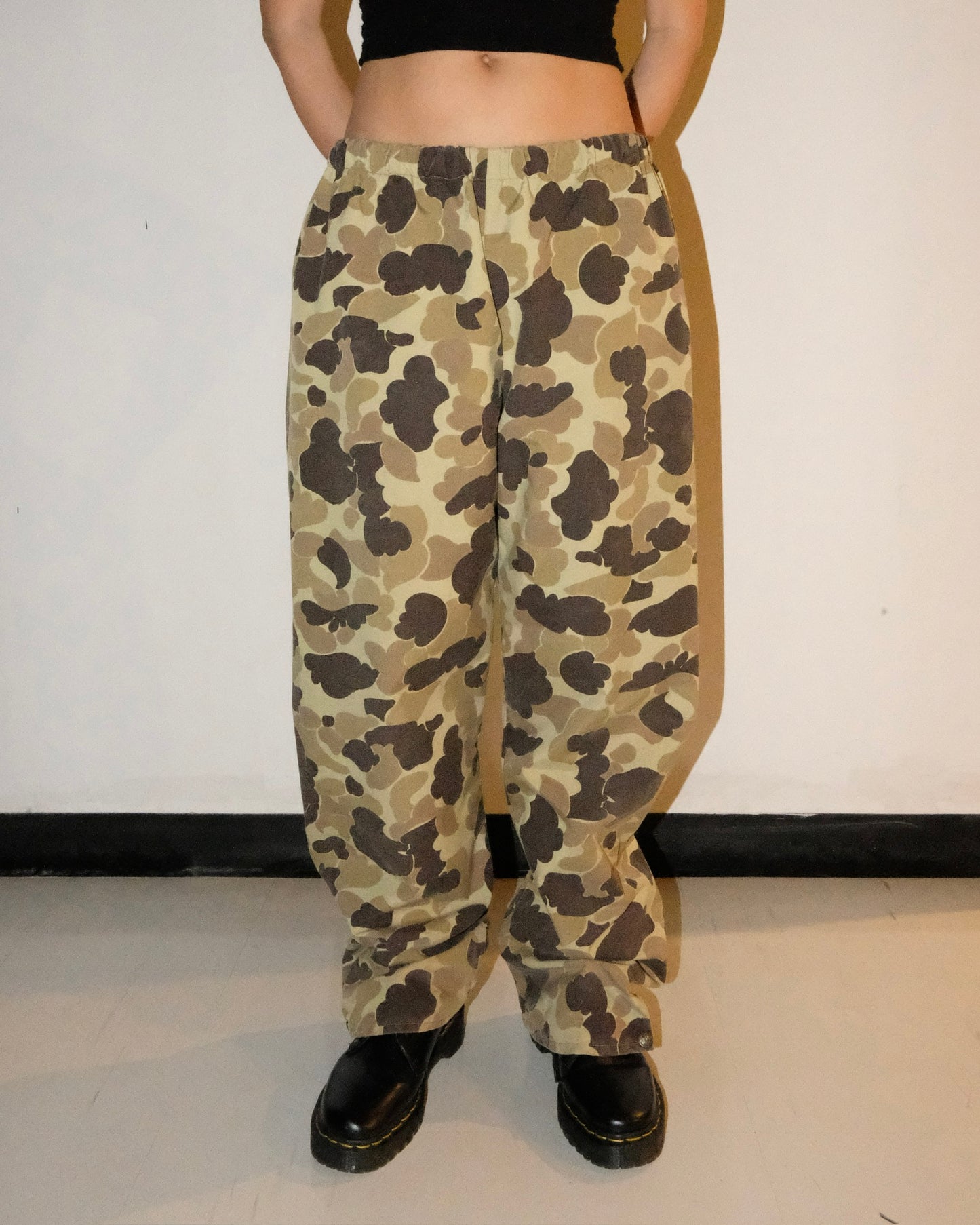 80s HUNTING DUCK CAMO GORE-TEX PANTS