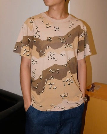 80s CHOCOLATE CHIP CAMO TEE