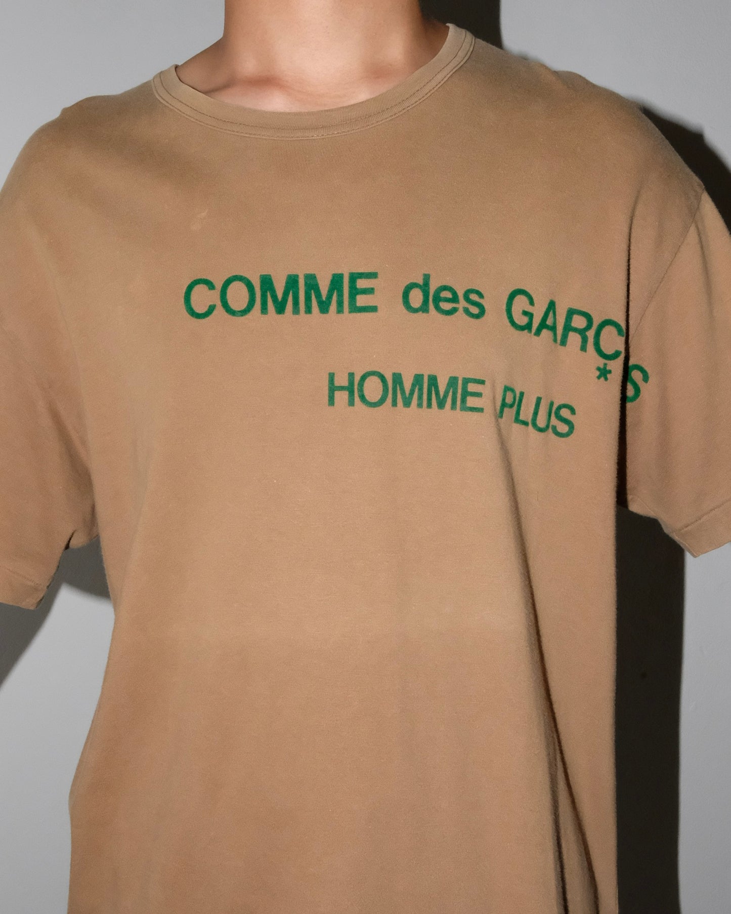 Comme des Garçons HOMME PLUS LOGO TEE