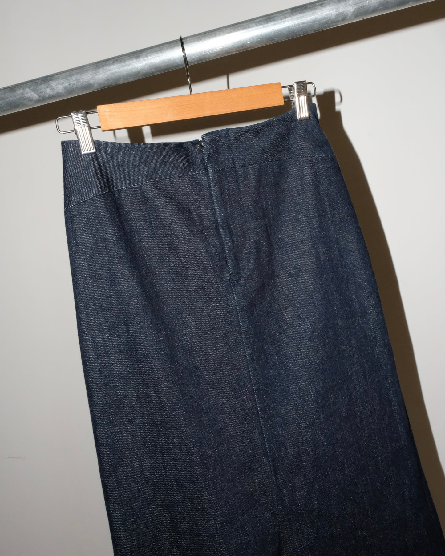 JUNYA WATANABE AD2001 DENIM MAXI LONG SKIRT