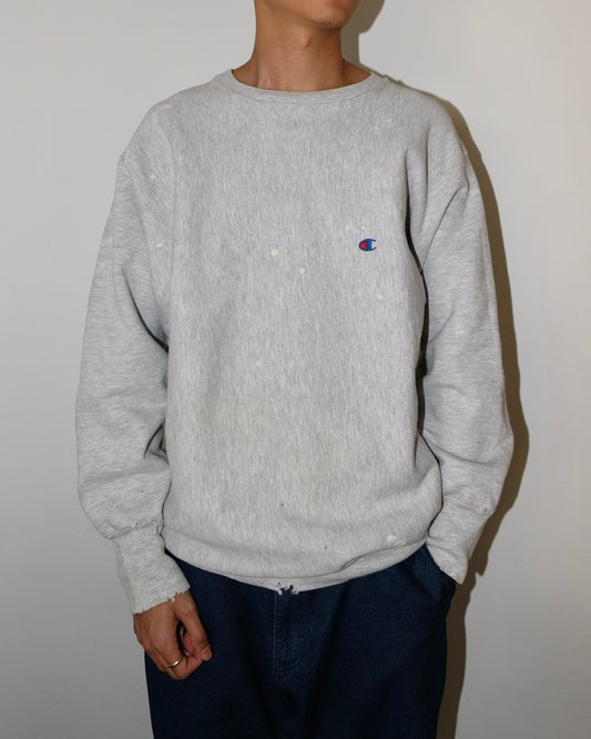 90s CHAMPION REVERSE WEAVE ASH SWEATSHIRT