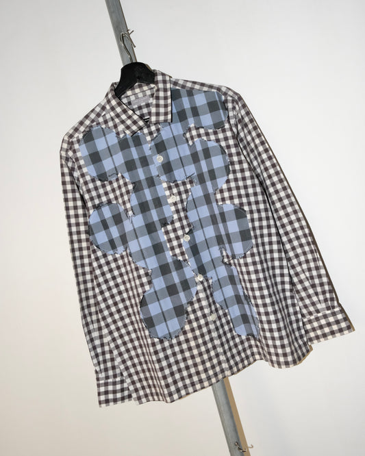 Comme des Garçons BLACK & BLUE PLAID SHIRT