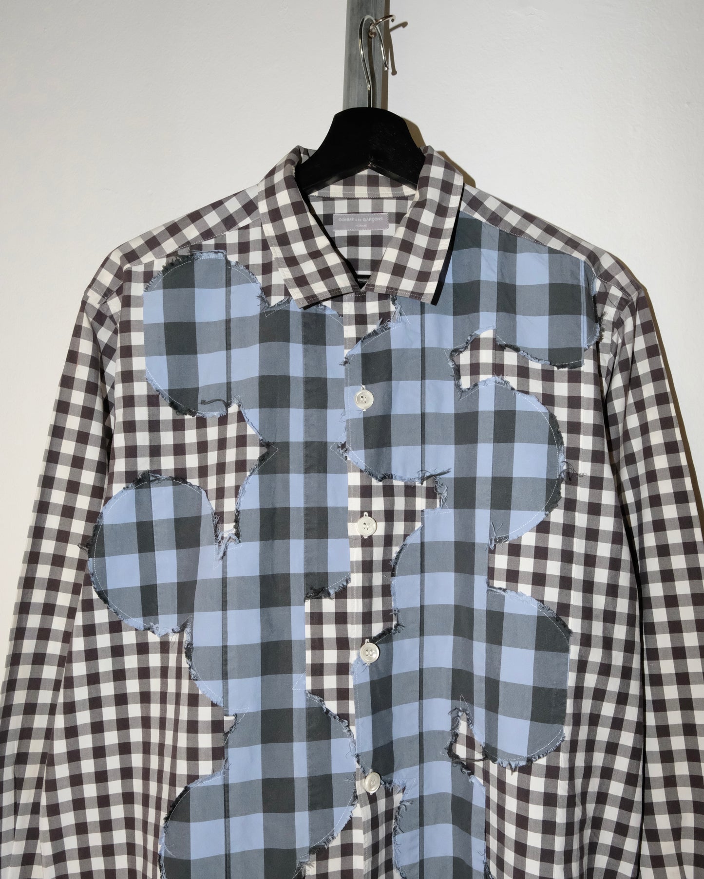 Comme des Garçons BLACK & BLUE PLAID SHIRT