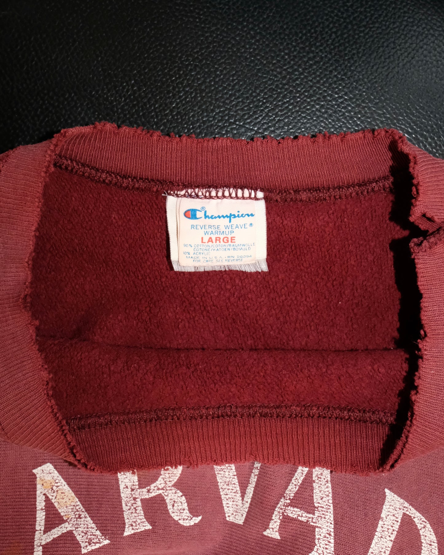 80s CHAMPION REVERSE WEAVE HARVARD SWEATSHIRT