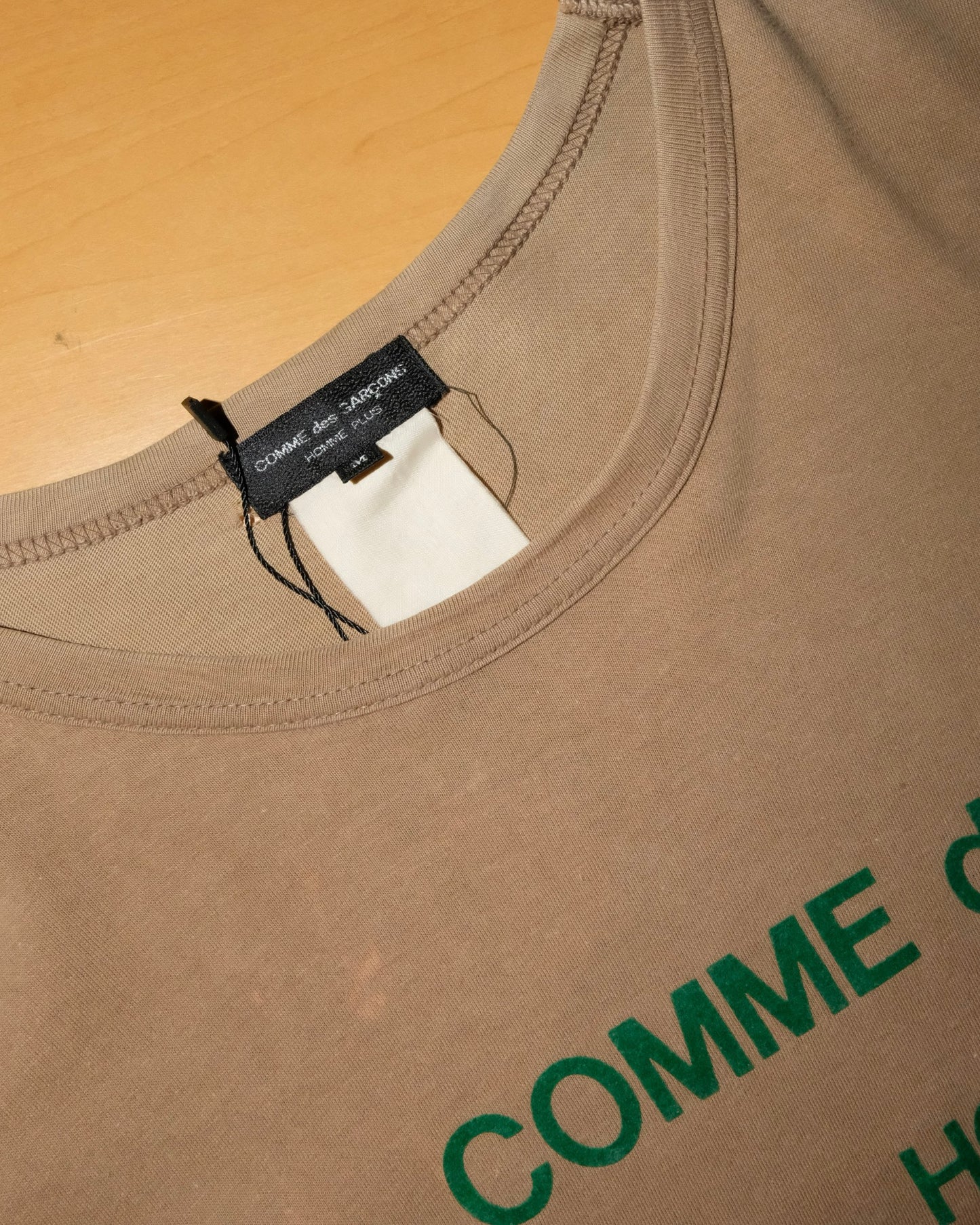 Comme des Garçons HOMME PLUS LOGO TEE