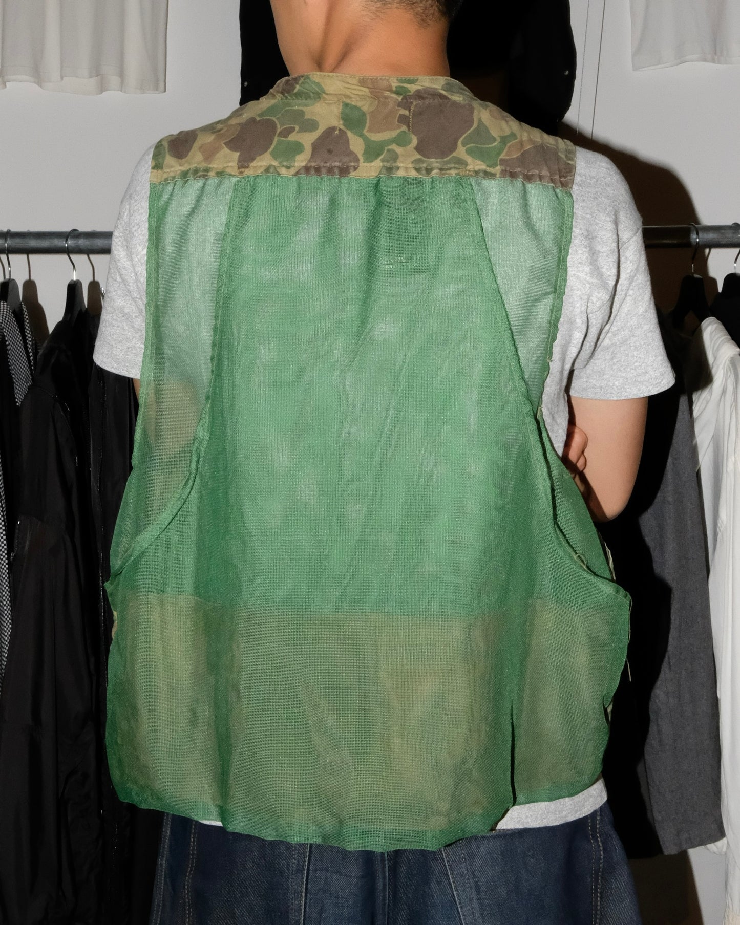 80s RED HEAD DUCK CAMO HUNTING VEST