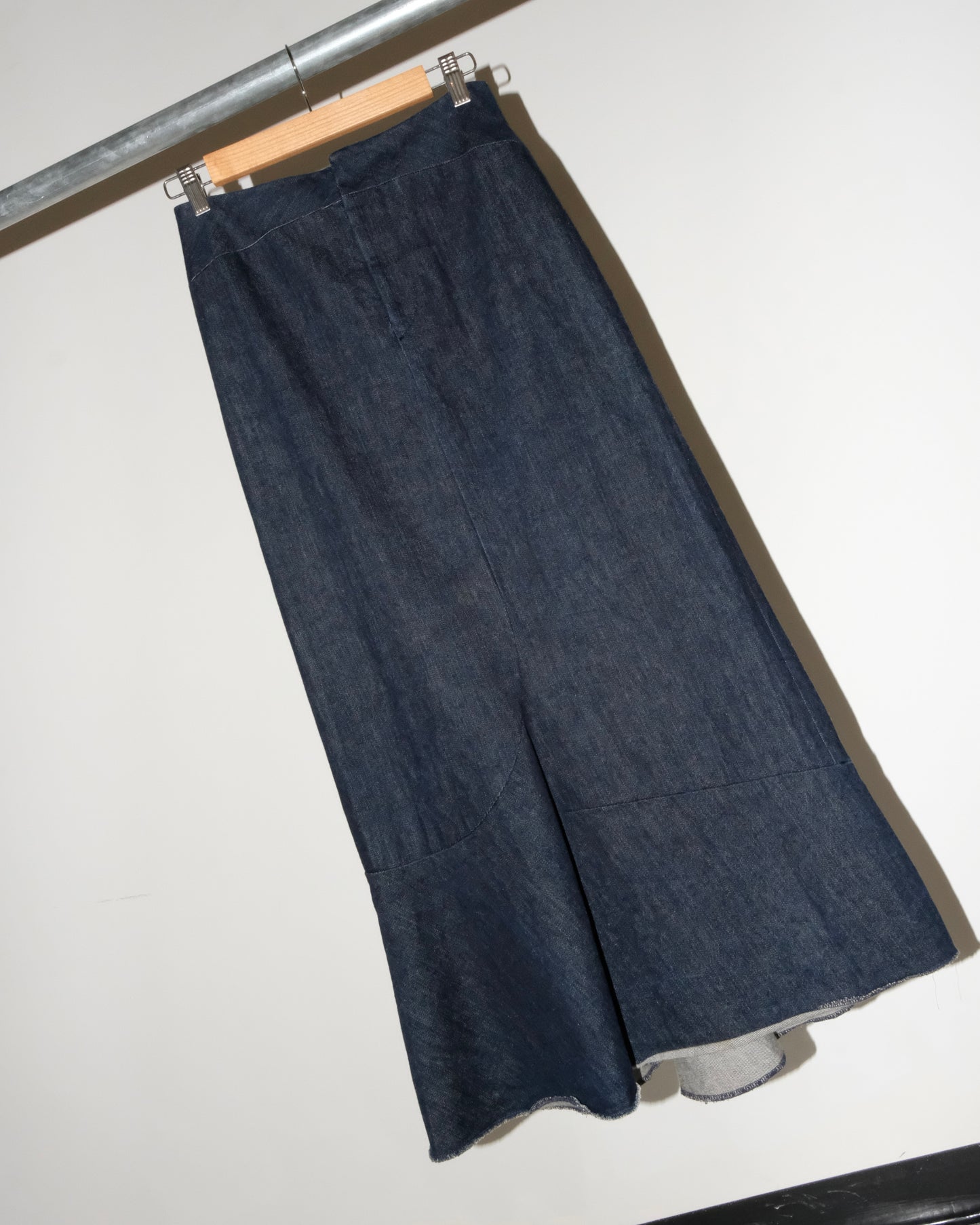 JUNYA WATANABE AD2001 DENIM MAXI LONG SKIRT