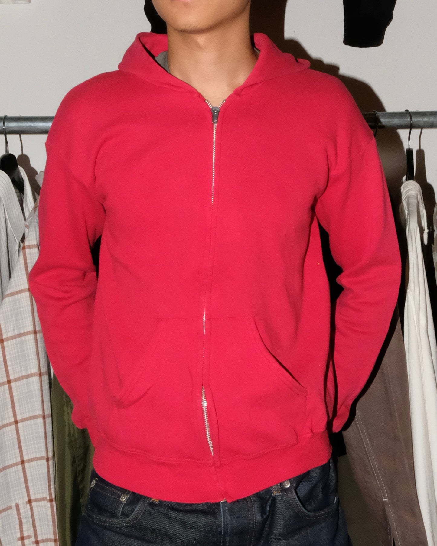 80s BLANK RED CHERRY HOODIE