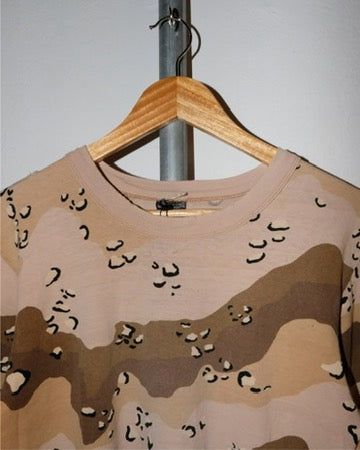 80s CHOCOLATE CHIP CAMO TEE