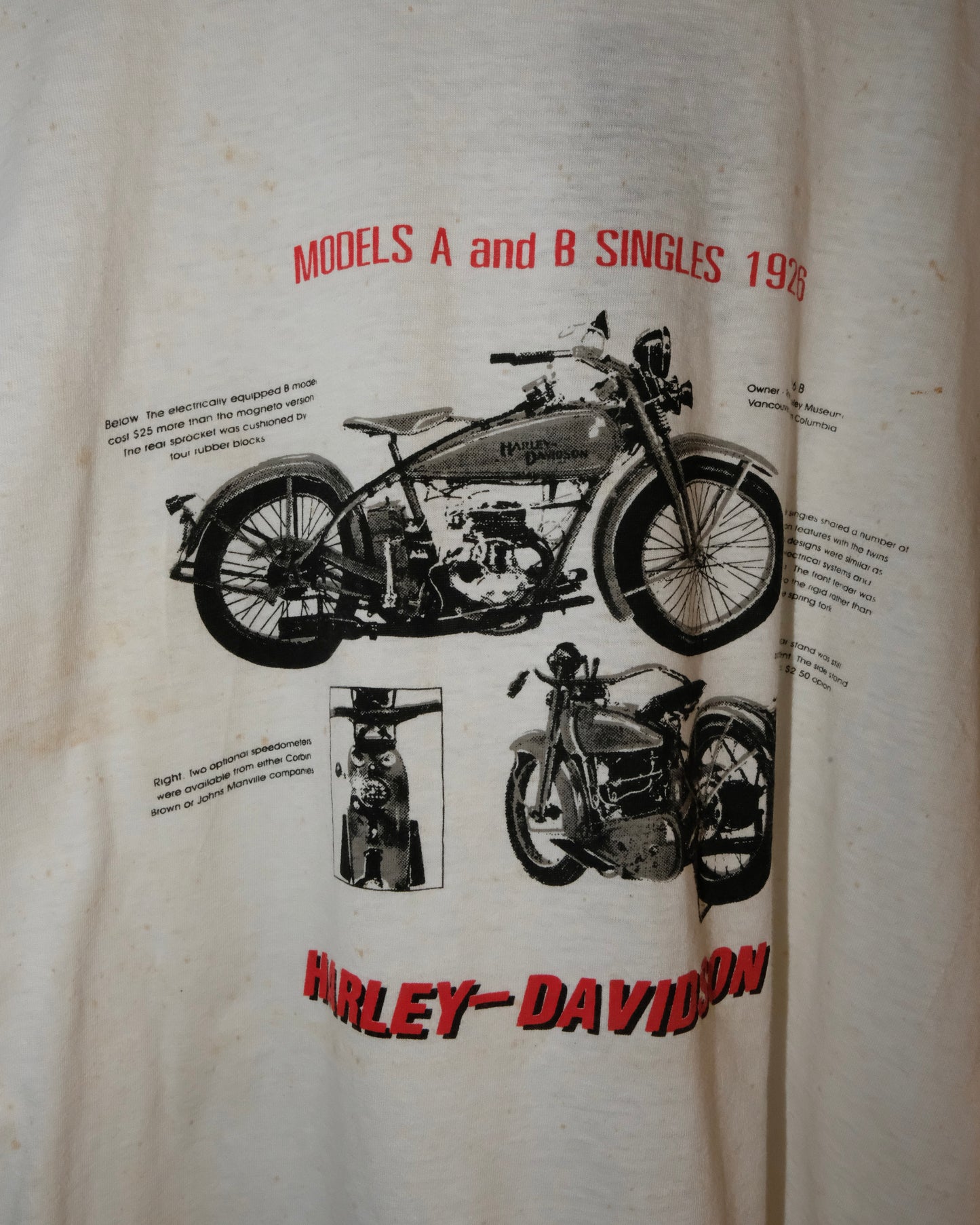 80s HARLEY DAVIDSON TEE