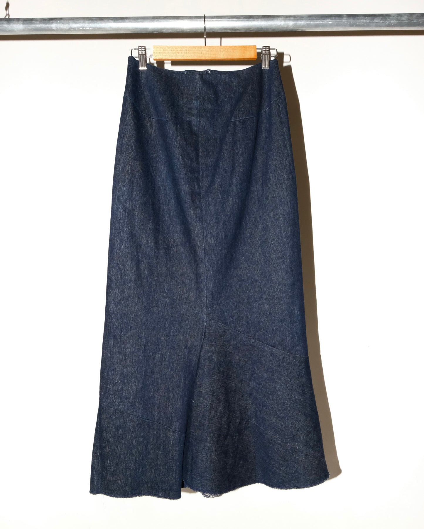 JUNYA WATANABE AD2001 DENIM MAXI LONG SKIRT